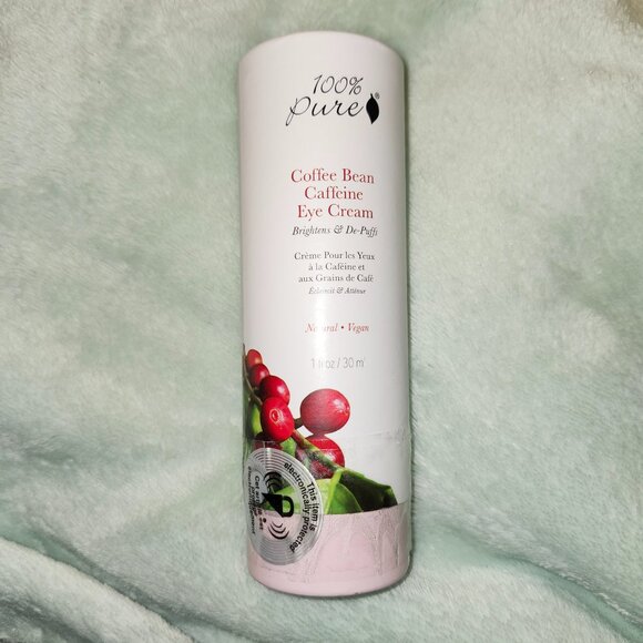 100% Pure Coffee Bean Caffeine Eye Cream BNWT - Picture 2 of 6